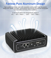 Nuevo Gateway Edge I7 10510U I225-V 2.5GbE LAN 2 COM RS485 4G TPM 2.0 RAID 0/1 Watchdog Mini PC Industrial Sin Ventilador Controlador IoT