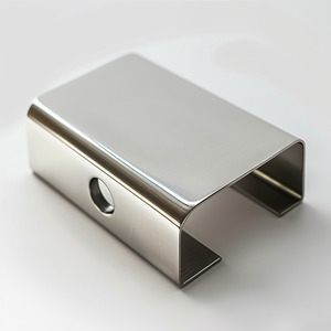 Mounting Bracket Brushed Stainless Steel Bending For Industrial <b>Machinery</b> Custom OEM ODM Factory Manufacturer - Product Image 1
