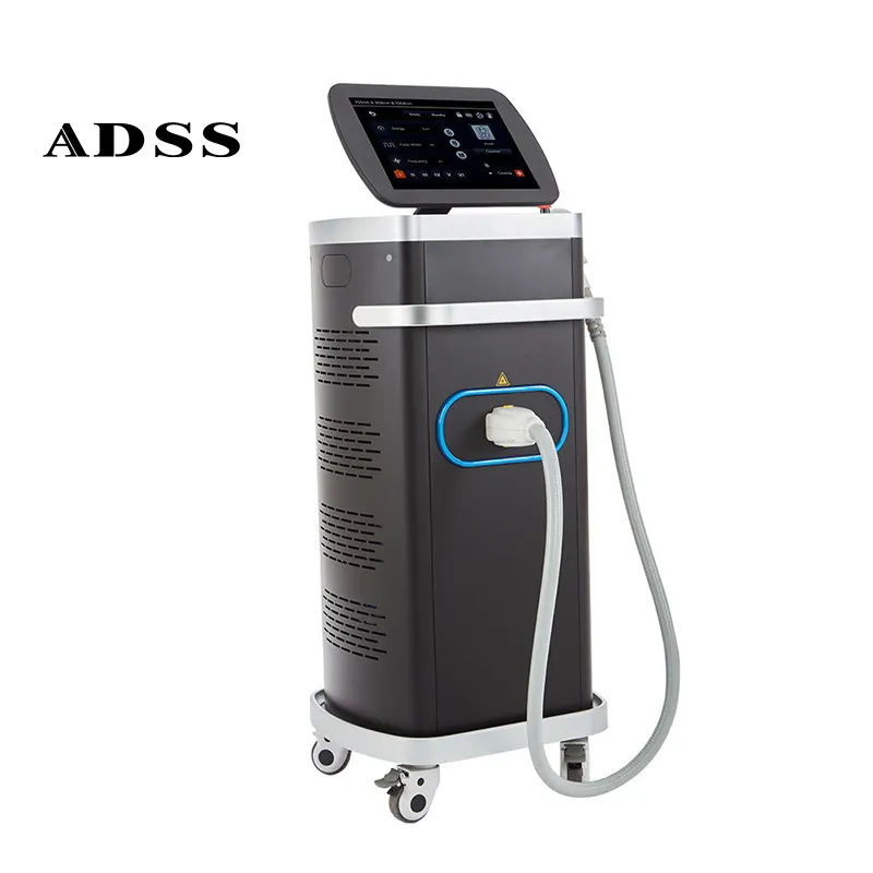 Китайский поставщик ADSS Профессиональный безболезненный лазерный эпилятор 808 нм диодный лазер для удаления волос