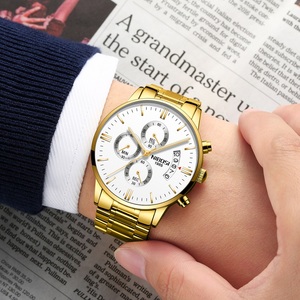 Nibosi Thép Không Gỉ Thạch Anh Màu Đen Đồng Hồ Mens Đồng Hồ Thương Hiệu Hàng Đầu Sang Trọng Chronograph Đồng Hồ Đeo Tay Nam Relogio Masculino 2309 - Product Image 6