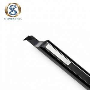 <b>Precision</b> PCD Brazed Profiling <b>Tool</b> Blank on Carbide Rod for Mirror Finish Optical Lens and Aluminum Processing - Product Image 1