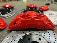 Nouveau kit d'étriers de frein en aluminium à 10 pistons pour Audi C8 Gen (A6L/A7L/A8L/RS6/RS7/S6/S7/S8/Q7/Q8/SQ7/SQ8) - Amélioration des performances de 50%