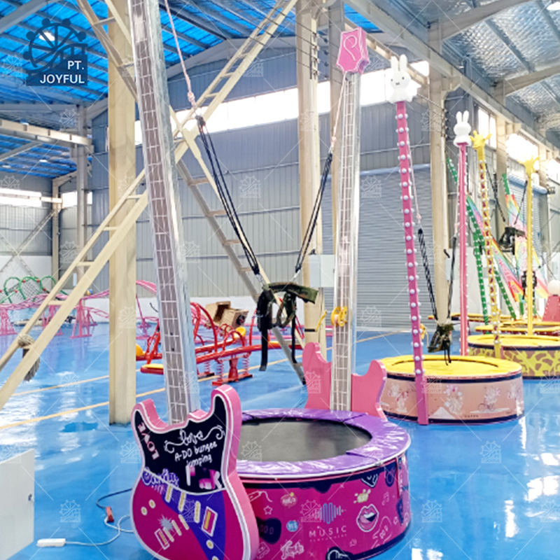 Jumping bungee trampoline