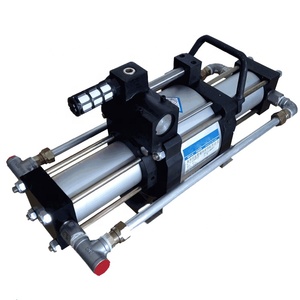Penguat Gas Hidrogen Tekanan Tinggi, Pompa Silinder Hidrolis Pneumatik Pendorong Otomatis 30 Tahun Rasio 100:1 Pabrik - Product Image 6