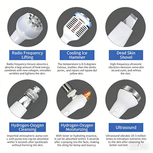 Dispositivo Facial para el Cuidado de la Piel, Máquina de Microdermoabrasión con Cristales, H2o2, Burbujas Pequeñas, Cuidado Facial, Máquina de Limpieza Facial Hidráulica - Product Image 5