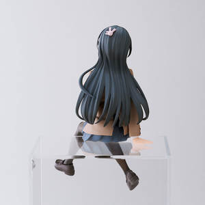 Figurine d'anime <span class=keywords><strong>Rascal</strong></span> <span class=keywords><strong>Does</strong></span> <span class=keywords><strong>Not</strong></span> <span class=keywords><strong>Dream</strong></span> of a Knapsack de 14 cm, Sakurajima Mai assise, série d'anime, modèle de jouet, cadeau de collection, PVC - Product Image 5