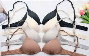 2025 Venta al por mayor Sujetador de algodón puro para mujer Sujetador Freewire suave de figura completa Fabricante de China - Product Image 4
