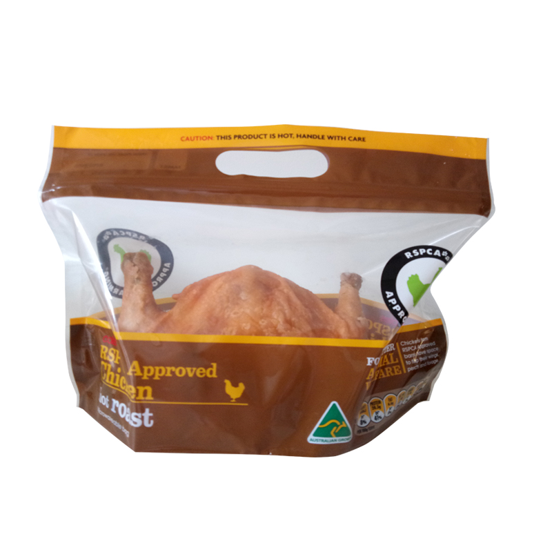 Zipper Stand Up Pouch Food Packaging Fresh, Ziplock Stand Up Fried Food Bag, Stand Up slider handle pack