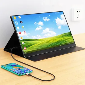 13.3 15.6 Inch Gaming Ips Oled Draagbare Verlengde 1920*1080 Touchscreen Pc Led Monitor Extender Voor Laptops