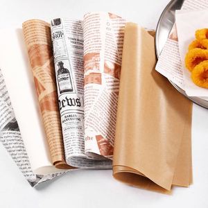 Papel de Envolver para Hamburguesas Ecológico de Grado Alimenticio, Resistente al Aceite por un Solo Lado, para Empacar Alimentos y Sándwiches, por Proveedor - Product Image 2