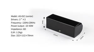 Tonewinner 5.1.4 Dolby Atmos sistema de cine en casa <span class=keywords><strong>amplificador</strong></span> de audio Clase D altavoz <span class=keywords><strong>subwoofer</strong></span> de 8 pulgadas con sistema de cine en casa DSP - Product Image 4