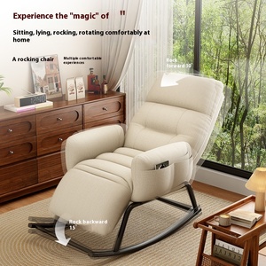 Comodo Salotto a dondolo Sedia Poltrona comfort per Camera <span class=keywords><strong>da</strong></span> Letto <span class=keywords><strong>Esterno</strong></span> comfort Sedia <span class=keywords><strong>da</strong></span> Giardino - Product Image 3