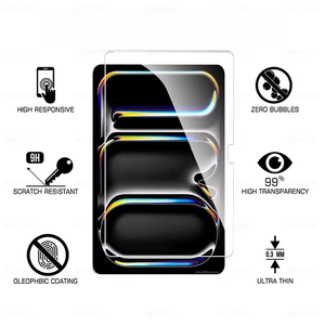 Nuevo Protector de Pantalla de Vidrio Templado de 13 y 11 Pulgadas para iPad Pro Air 2024 - Product Image 4