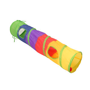 Een Manier Huisdier <span class=keywords><strong>Tunnel</strong></span> Huisdier Accessoires Hot Selling Kleurrijke Opvouwbare <span class=keywords><strong>Cat</strong></span> Polyester <span class=keywords><strong>Tunnel</strong></span> - Product Image 3