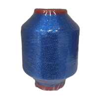 Hilo Metálico de Poliéster Tipo MH, Precio de Fábrica, Alta Tenacidad, Anti-Pilling, 1200TPM, 1/110", 75D