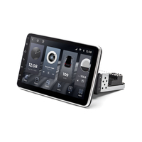 Radio Mobil Android 1 Din 2+64 Layar Putar Lepas Pasang Wireless CarPlay Auto GPS Universal Stereo Mobil Pemutar Multimedia