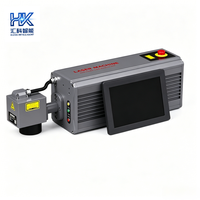 Machine de marquage laser UV haute vitesse Huike pour ligne d'emballage, haute efficacité, 3W/5W/10W, machines de codage et d'impression laser