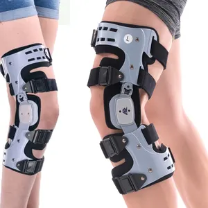 Beste Kwaliteit Sterk Verstelbare Orthopedische Beugels Medische Knie Orthese Brace Voor Oa Artrose Kniesteun