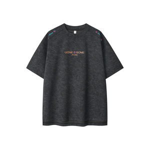 Nouveau T-shirt décontracté pour homme 2026 en mélange de coton délavé, brodé, à manches courtes et coupe décontractée de haute qualité - Product Image 3