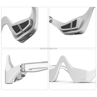 Appareil de massage des yeux 3D pour les cernes et les poches et réduction des rides Lunettes de vue pour la relaxation et l'amélioration de la machine
