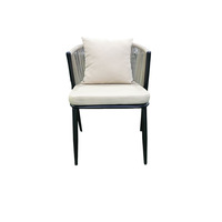 Ensemble de mobilier de loisirs de luxe en fer forgé pour patio extérieur - Table et chaises multifonctionnelles pour hôtels et restaurants avec support - Vente en gros