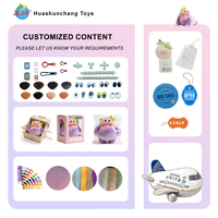 Peluches personnalisées en gros avec logo brodé, jouets en peluche de véhicules réalistes, jouets en peluche d'avion lavables pour garçons