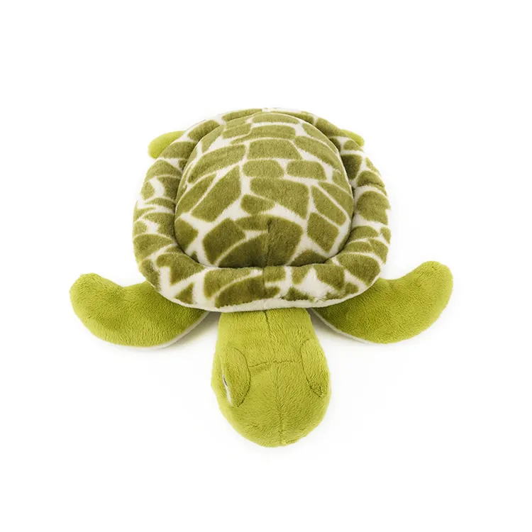 Stuffed Travel Toy Cute Portable Travel Green Color Turtle Plush Stuffed Toyselt Toys