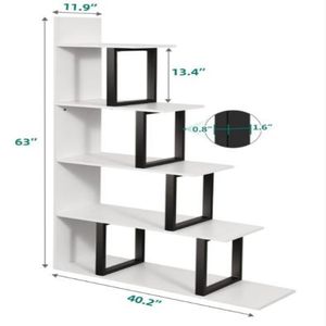 Estantería de dormitorio minimalista y de varios pisos para uso doméstico, estantería pequeña para sala de estar - Product Image 5