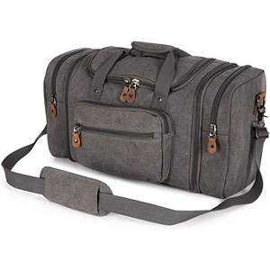 Hunthouse — sac à dos en toile pour voyage, sac polochon surdimensionné pour le week-end - Product Image 2