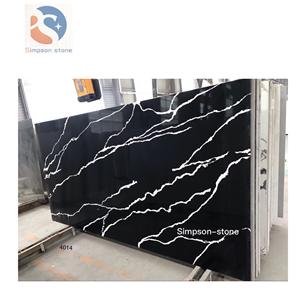Black Nero Marquino Black <span class=keywords><strong>Star</strong></span> Quartz para decoración de interiores - Product Image 1