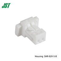Connecteur automobile JST SHR-02V-S-B, pas de 1,0 mm, 2 broches, en alliage de cuivre, terminal SH pour connexion fil-carte PC