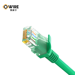 Offre Spéciale 10Gbps câble Ethernet CAT6 plat conception mince plaqué or RJ45 conducteur en cuivre nu CE/ROHS/ISO9001 // FCC certifié - Product Image 2