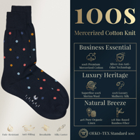 Calcetines de vestir personalizables para hombre, Deportivo, Diario, patrón de Jacquard, alto negocio, sin contacto, puño personalizado, regalo de verano perfecto