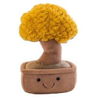 Articles d'ameublement créatifs arbre de fortune plante en pot simulation plantes jouets en peluche
