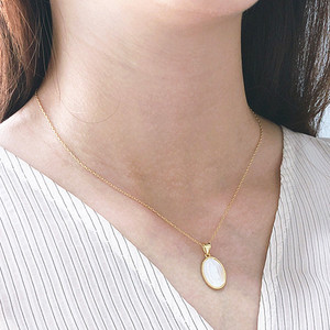 <strong>Delicate</strong> 925 Sterling Silver Maria Image Pendant <strong>Necklace</strong> - Product Image 6