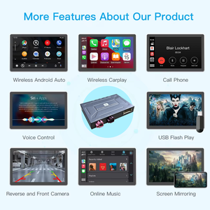 Kit de Actualización <span class=keywords><strong>SYNC</strong></span> para Explorer, Escape y Focus, Integración Inalámbrica de CarPlay y Android Auto, Electrónica para Automóviles, Módulo CarPlay para Ford - Product Image 4