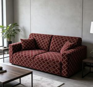 Tessuto per tappezzeria jacquard in ciniglia 100% poliestere certificato Oeko-Tex TengHui, tinto in filo, con effetto oscurante per divani e mobili - Product Image 4