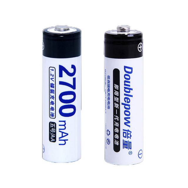 High Capacity Nimh 2700mah 1.2v Voltage NiMH Ni-MH Aa Rechargeable Battery Cells