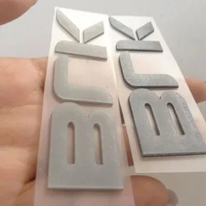 Custom Silicone Heat Transfer 3d Rubber Silicone Logo Producer