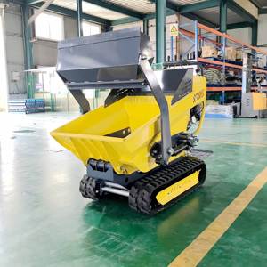 Prix bas Mini chenille en caoutchouc Dumper petit véhicule de camion à benne basculante hydraulique sur chenilles pour le transport agricole de chantier - Product Image 5