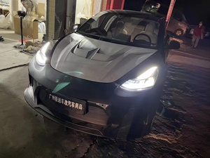 <span class=keywords><strong>Le</strong></span> matériau en fibre de carbone du capot de la voiture convient au kit de carrosserie en fibre de carbone du capot de style <span class=keywords><strong>robot</strong></span> <span class=keywords><strong>Tesla</strong></span> Model 3 - Product Image 2