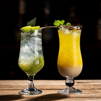 Ensemble de verres à cocktail en cristal, design gaufré vertical pour jus, whisky, bière, logo personnalisé, articles de bar en gros
