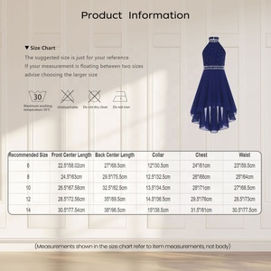 Robes de fête de luxe pour filles de 6 à 14 ans, pour mariage, banquet, bal de promo, cérémonie de remise des diplômes, robe de princesse pour enfants - Product Image 6
