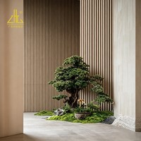 Panneau mural en aluminium sur mesure, panneau en aluminium concave-convexe ignifuge pour revêtement de colonnes de fond de mur rideau