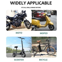 Étanche sécurité Anti-vol portable vélo serrure Rotor moto électrique Scooter vélo roue sécurité frein alarme disque serrure