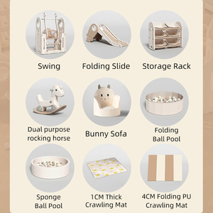 Nuovo arrivo scivoli moderni casa <span class=keywords><strong>gioco</strong></span> per bambini bambini box per 6 mesi-10 anni di plastica centro commerciale di plastica parco giochi box - Product Image 3