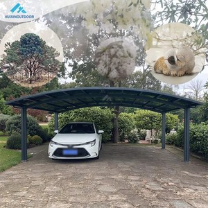 Heavy Duty <span class=keywords><strong>Carport</strong></span> Toiture Matériel Extérieur Voiture Parking Hangar Parasol Auvent Garage Tapoline Parking Abri <span class=keywords><strong>2</strong></span> Voiture - Product Image 1