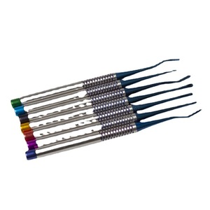 Élévateurs dentaires en acier titane à faible invasivité, ensemble de 7 pièces pour l'extraction dentaire, instruments chirurgicaux - Product Image 4