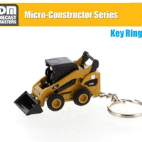NOUVEAU Porte-clés Mini Tracteur Bulldozer Camion Modèle Diecast pour Collection Cadeau 700 D8T E320 950M