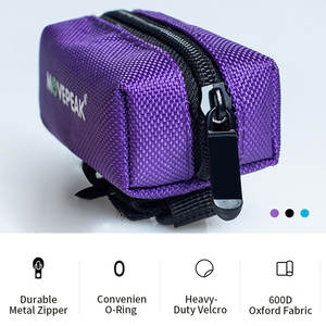 Porte-sacs à déjections canines de luxe écologique et portable avec distributeur, conception réutilisable pour la gestion des déchets des petits chiens - Product Image 5